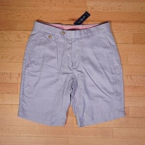 Polo Golf Ralph Lauren Blue Shorts Size 32 100% Cotton Brand New